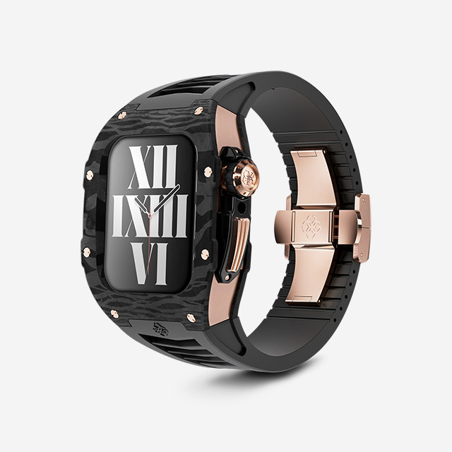 RSC41-ONYX BLACK-Rose Gold｜Apple Watch Case｜