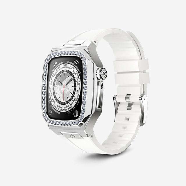 SPD41-Silver｜Apple Watch Case｜