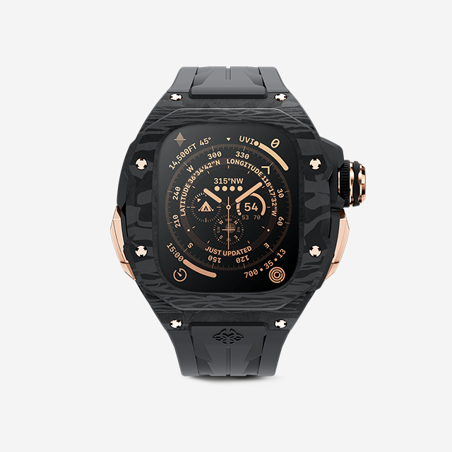 RSC49 - ROSE GOLD CARBON｜Apple Watch Case