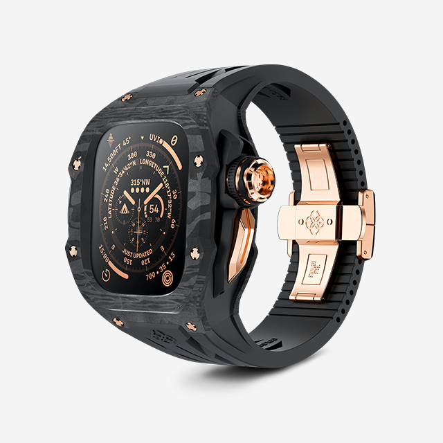 RSC49 - ROSE GOLD CARBON｜Apple Watch Case