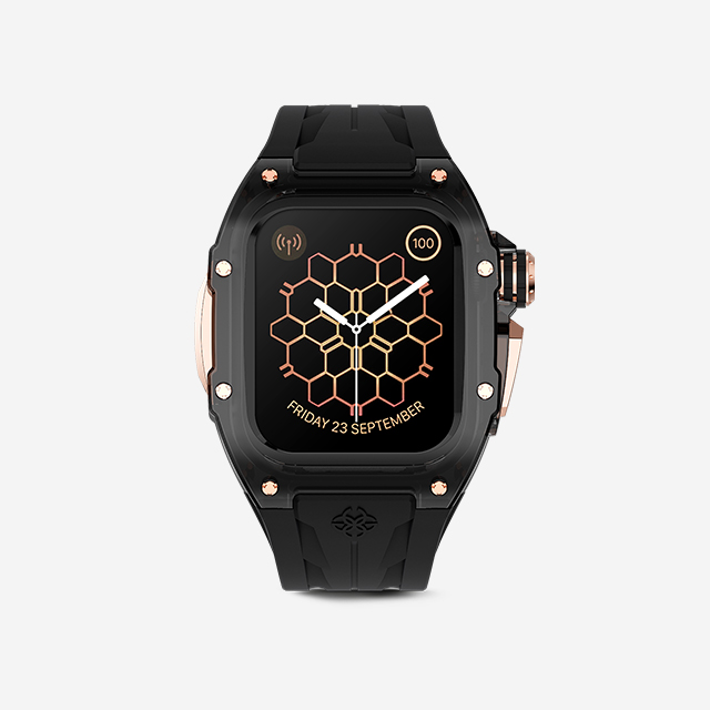 RSTR45 - SMOKEY BLACK ROSE｜Apple Watch Case