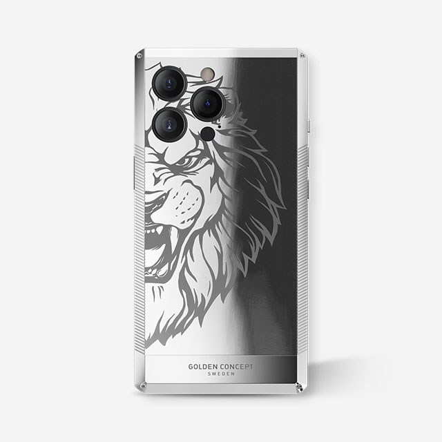 Iphone case / LIMITED Lion - Silver