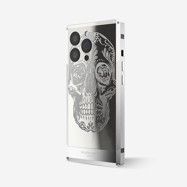 Iphone case / LIMITED Skeleton - Sliver