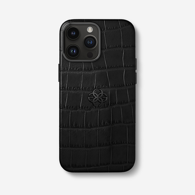 iPhone Case / Leather -Black