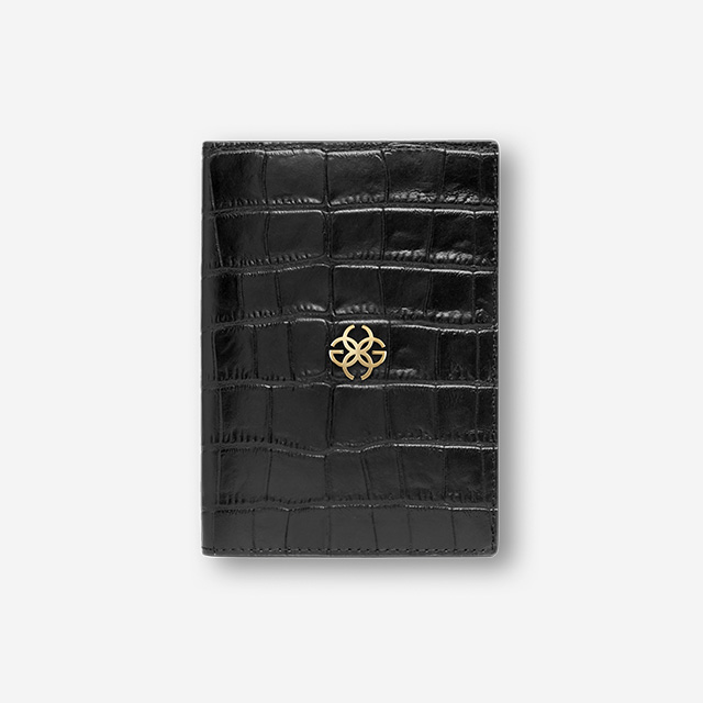 Passport holder / Croco Embossed