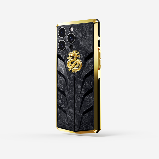 iPhone Case / RSC15 - Gold Dragon