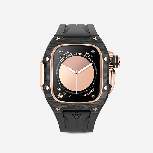 RSCIII45 - Rose Gold Carbon｜Apple Watch Case