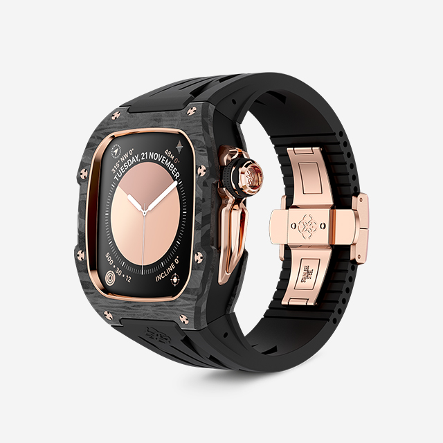 RSCIII45 - Rose Gold Carbon｜Apple Watch Case