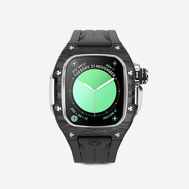 RSCIII45 - Silver Carbon｜Apple Watch Case