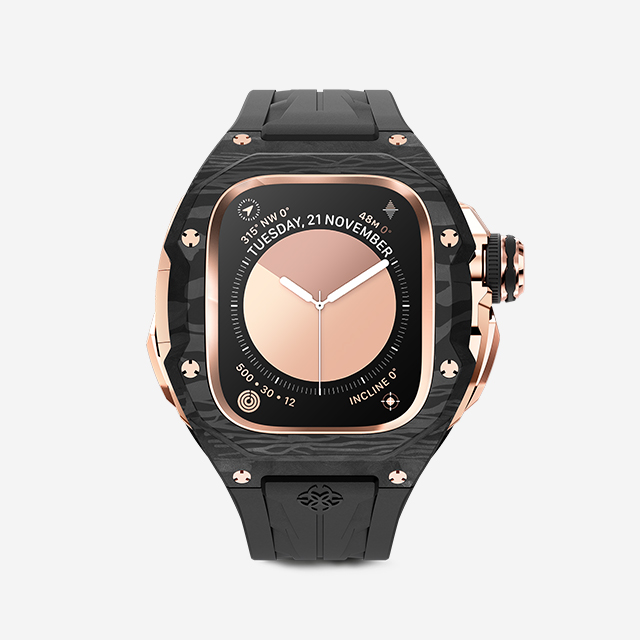 RSCIII49 - Rose Gold Carbon｜Apple Watch Case