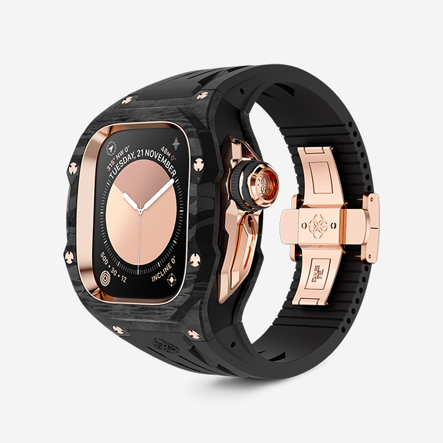 RSCIII49 - Rose Gold Carbon｜Apple Watch Case