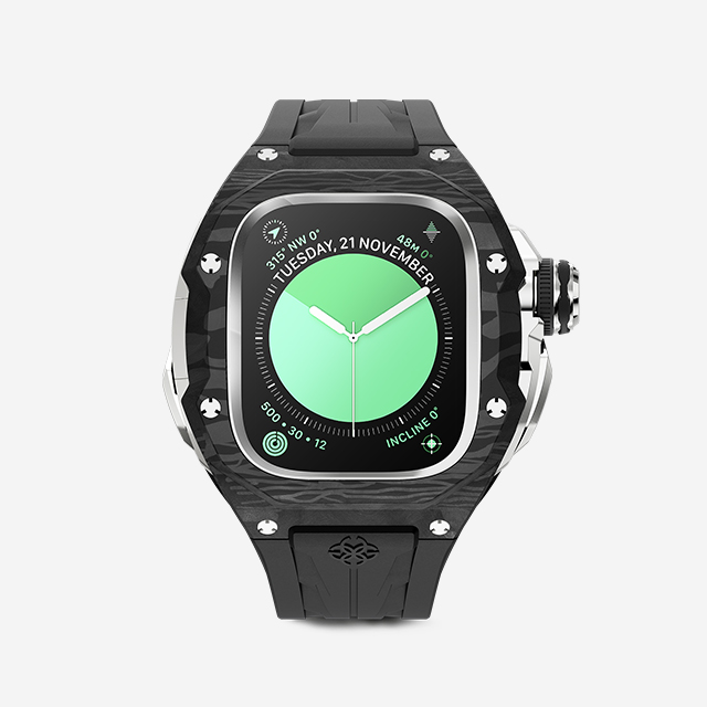 RSCIII49 - Silver Carbon｜Apple Watch Case