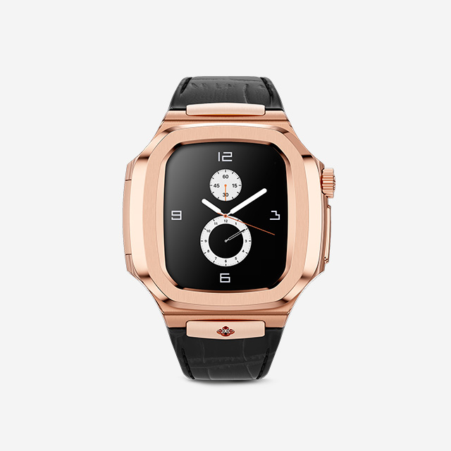 ROYAL41 -Rose Gold - Leather ｜Apple Watch Case