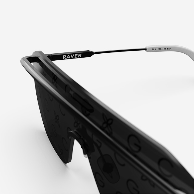 Sunglasses / Raver - Black