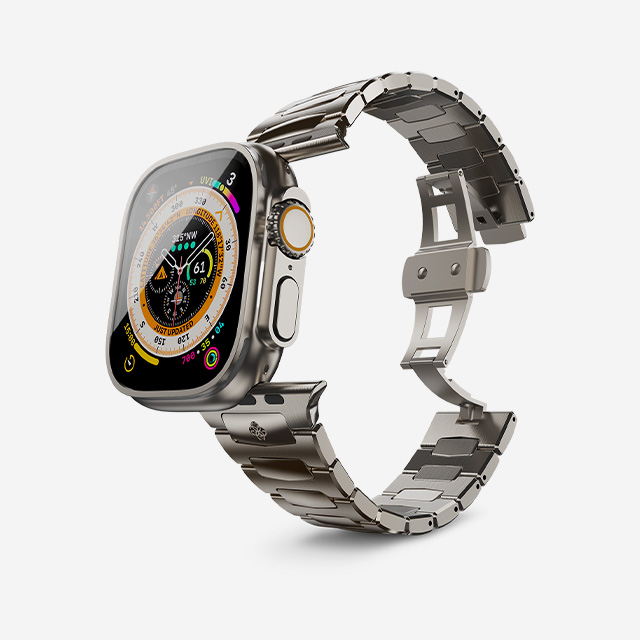 Apple Watch 專用錶帶 / ROYAL Titanium Grey