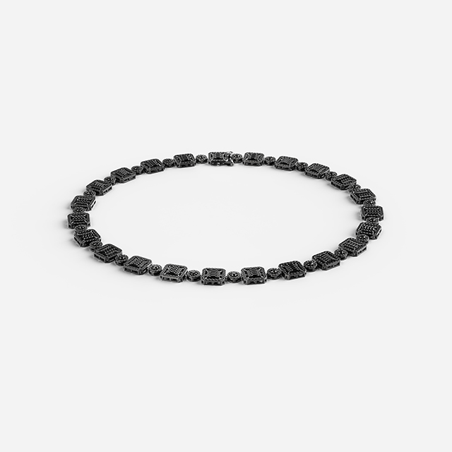 Necklace - Halo Black (項鍊）