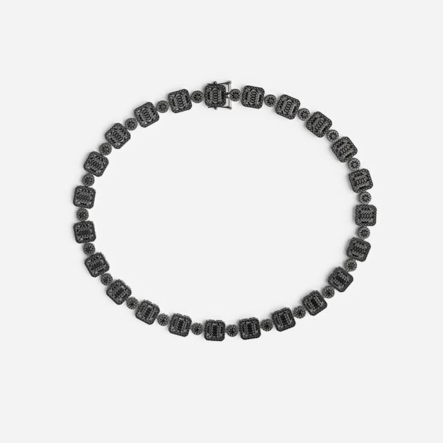 Necklace - Halo Black (項鍊）