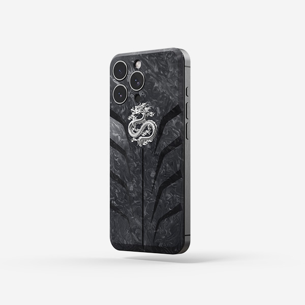 iPhone Case / RSC16 Silver Dragon - Magnetic