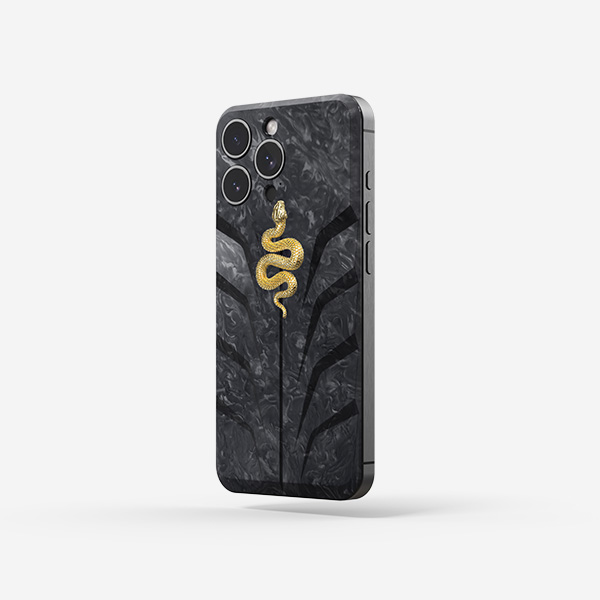 iPhone Case / RSC16 Gold Snake - Magnetic