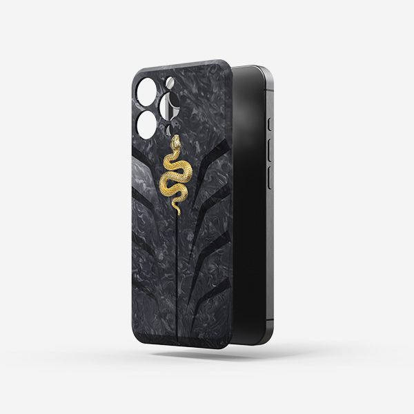 iPhone Case / RSC16 Gold Snake - Magnetic