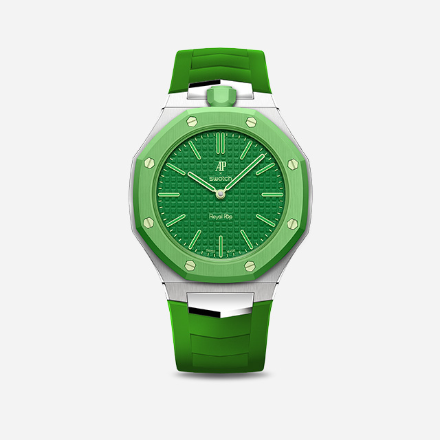 Pop Case - Royal Sport Edition - GREEN EIGHT - 2x Strap Set