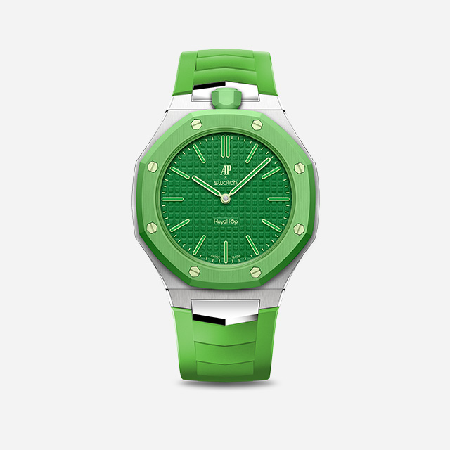Pop Case - Royal Sport Edition - GREEN EIGHT - 2x Strap Set