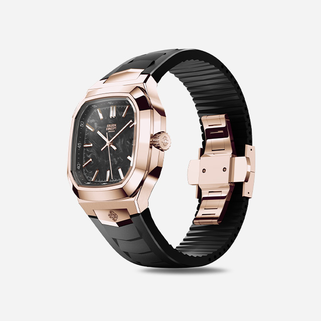 Automatic Watch Royal Sport - Rose Gold Carbon